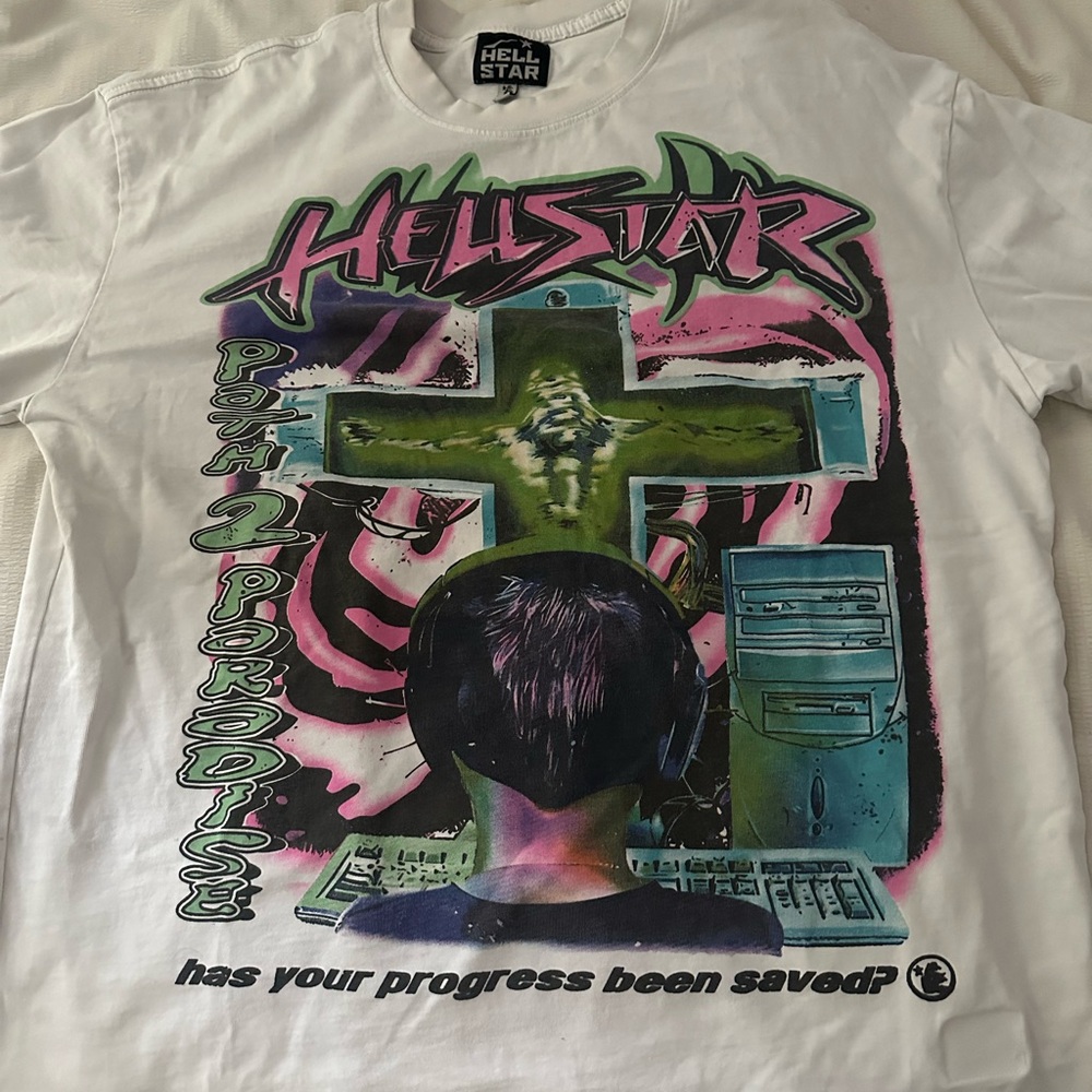 Hellstar Graphic Tee- Has Your Progress Been Saved?